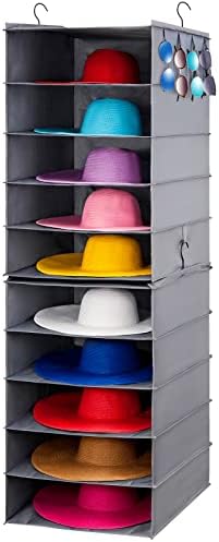Chapéus de Ladybro Ladies para chapéu de verão - Armazenamento de chapéu grande para armário - chapéu de disquete amarelo com chapéus de tira de queixo para mulheres
