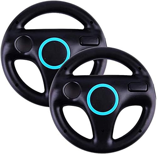 Top Souls Mario Kart Racing Wheel Compatível com Wii e Wii U -2 pacote