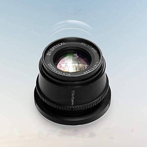 Ttartisan 35mm F1.4 APS-C Manual Focus Lens Compatível com Montagem Canon M, M1, M2, M3, M5, M6, M6ii, M10, M100, M5