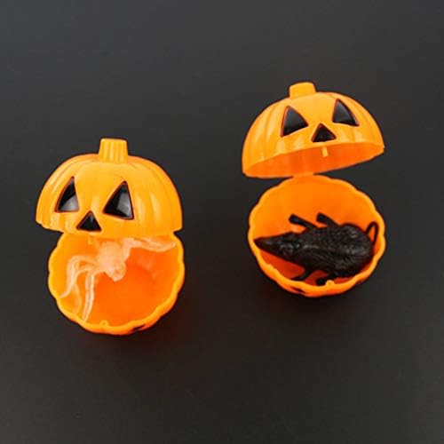 PretyZoom 12pcs Halloween Candy Candy Caixa de doces vazia Baldes de lanterna Buckets Mini Bookie Treat Boys Toys Presente