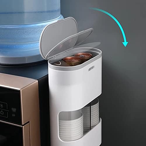TJLSS Automático Torcedor de copo Automínio de papel sem porta Puncora de papel de parede Dispensador de água de água