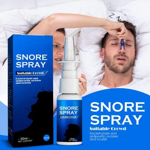 Spray anti-ronco para ervas queleep, spray anti-ronco do sono de ervas, spray anti-ronco para mulheres e homens, spray anti-snoring
