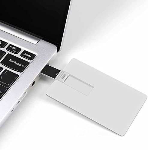 Cartão de crédito de hóquei do amor USB Flash Flash Memória personalizada Pasta de armazenamento de tecla 32g
