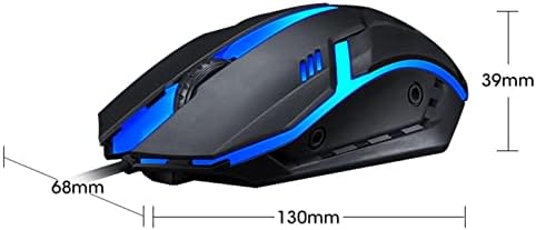 Yuuand Wired USB Computer Game Mouse Design Ergonomic RGB Mouse Notebook Computador Computador Computador Universal Game Mouse