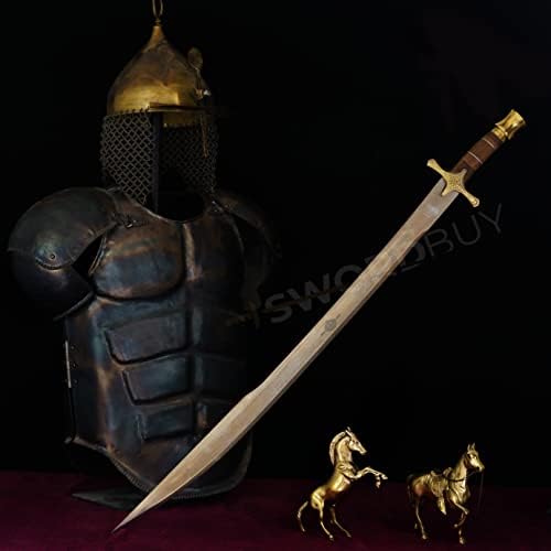 Espada otomana / a espada conquistadora / espada otomana personalizada feita à mão com bainha