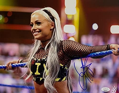 WWE exclusivo Liv Morgan assinou autografado 11x14 foto JSA Autenticação 7 - Fotos de luta livre autografadas