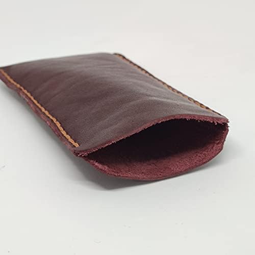 Caixa de bolsa coldre de couro colderical para Motorola Moto E5 Play, capa de couro de couro genuíno, estojo de bolsa de couro feita