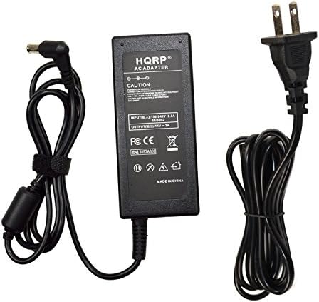 Adaptador AC HQRP Compatível com Samsung HW-H600, HW-H610, HW-HM60, HW-HM60C Adaptador de cabo de alimentação da barra de alimentação
