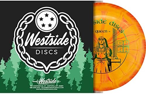 Westside Discs Origio Burst Queen Disc Golf Driver | Distância máxima Frisbee Golf Disc | Ótimo para iniciantes e fácil de jogar |