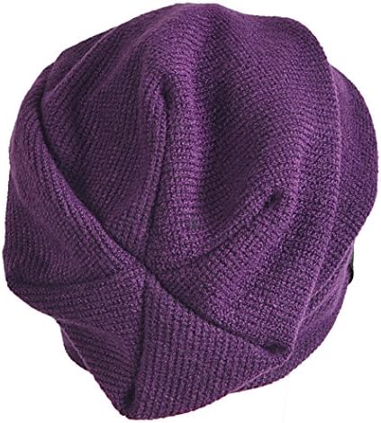 Fiz gorro de gaiol slouch para homens para homens de verão de inverno de inverno e boné de grande tamanho, Royal Blue