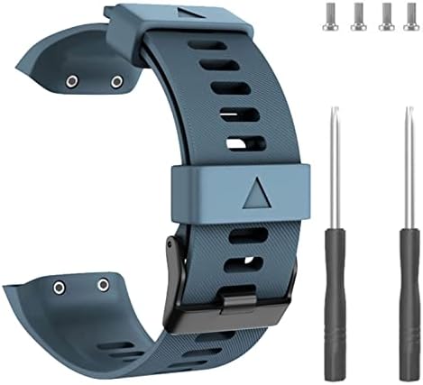 TTUCFA Substituição Pulseira Silicagel Soleteira de pulso macia para Garmin Forerunner 35 Moda Smart Watch WatchBand Bracelet