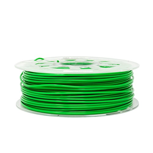 Gizmo Dorks 1,75 mm PLA Filamento, 1 kg para impressoras 3D, verde