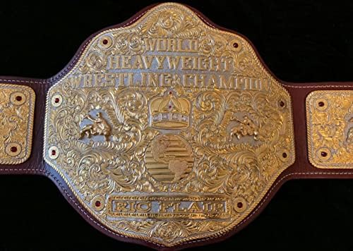 Big Gold Wrestling Championship Title Réplica Belt Zinc 6mm