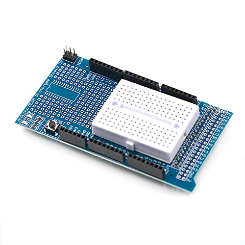 Mega 2560 R3 Proto Prototype Shield V3.0 Conselho de Desenvolvimento de Expansão + Mini Pão Pão Pão 170 Pontos de Tie para Arduino