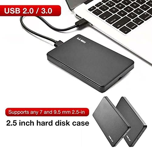 SDFGH 2.5 '' SATA portátil Externa HDD Docking Station Fechamento HDD Caixa de disco de gabinete duro Caixa de disco rígido Externo