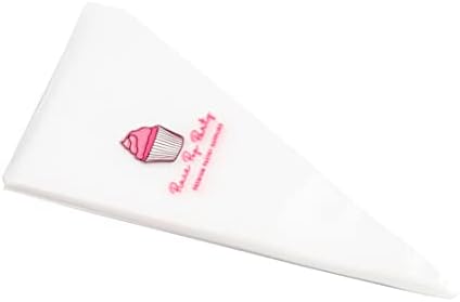 Pixie Pop Party Sacos de tubulação descartáveis ​​de 12 polegadas - 100 sacos de pastelaria anti -burst - sacos de tubulação de