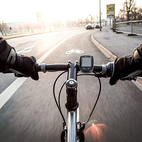 Besportble 1 Set Bike Wireless StopWatch Bike Speedometer Imperme -a -d'água Speedômetro GPS GPS com LCD Luminous Backlight Display For Men Mulheres Adolescentes Moticoclipes Ciclismo ao ar livre