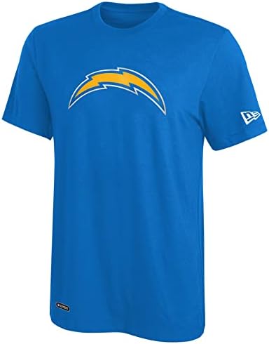 Camiseta de manga curta do estádio masculino da nova era da NFL