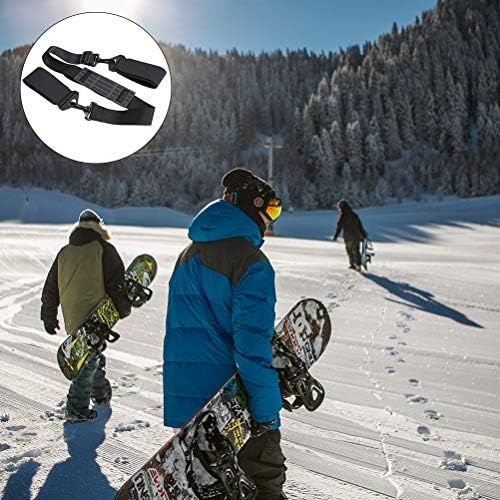 ABAODAM Snowboard Strape Carreira Snowboard Snowboard Handelino de cílio de cílio ajustável-