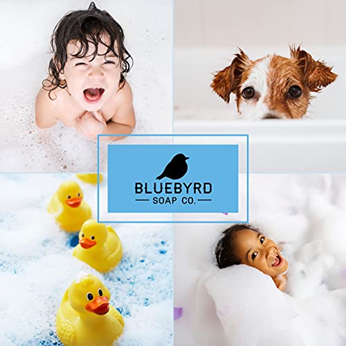 Bluebyrd Soap Co. Cotton Candy Soap Bar para crianças | Doce barra de sabão divertida e perfumada para crianças e crianças | Sabão