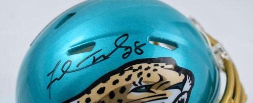 Fred Taylor autografou Jaguars Flash Speed ​​Mini Capace