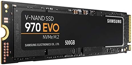 Samsung 500GB 970 EVO NVME M2 Solid State Drive