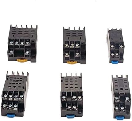 1pcs 8pin 11pin 14pin pyf/ptf 14a base de relé Pyf08a my2nj my3nj my4nj ly2nj ly3nj ly4nj pequeno relé intermediário hh52p/hh64p