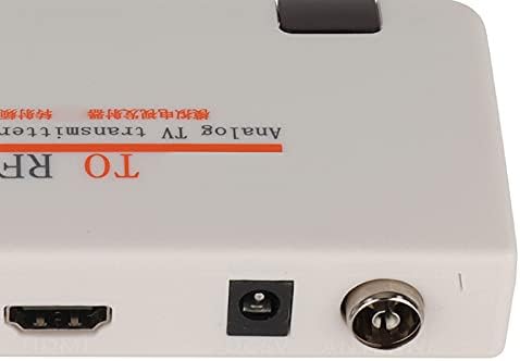Adaptador EBTOols HDMI para RF, interface multimídia de 100 a 240v de alta definição para conversor de cabo coaxial