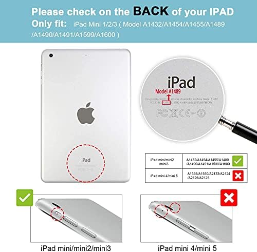Pacote de caixa iPad Mini com protetor de tela para iPad mini 1 2 3