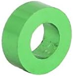 X-Dree 10pcs de 2 mm de espessura m3 liga de alumínio Fende_r arruela de parafuso verde (10pcs 2mm Espesor m3 Aleación de aluminio parafuso de parafuso plana verde verde