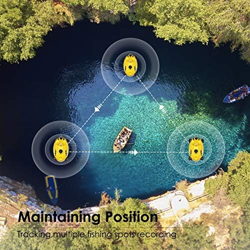 Perseguindo o drone subaquático F1; Drone subaquático portátil com câmera Full HD de 1080p e cena infravermelha noturna; 65
