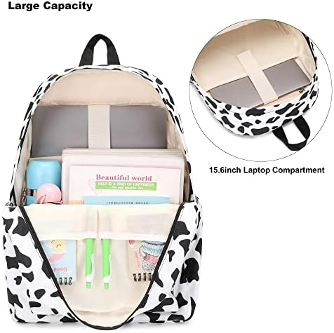 Mochila da Escola Kouxunt Daisy para meninas femininas, bolsas escolares collge bookbags laptop mochilas para crianças