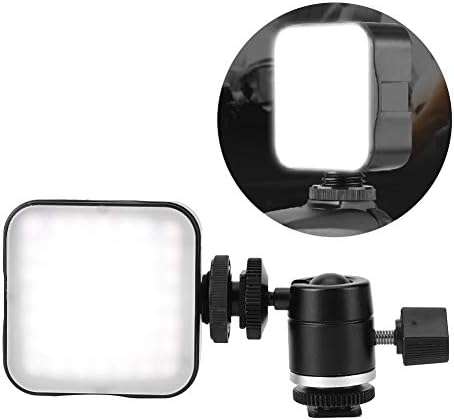 ZRQYHN 49 LED Pequeno painel portátil fotografia de câmera de enchimento, luz de enchimento LED, luz macia, escurecimento