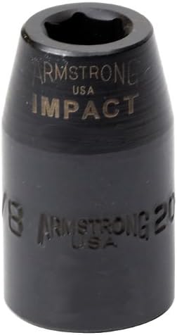 Armstrong 20-022 11/16 polegadas, 6 pontos, 1/2 polegada de acionamento SAE STACK