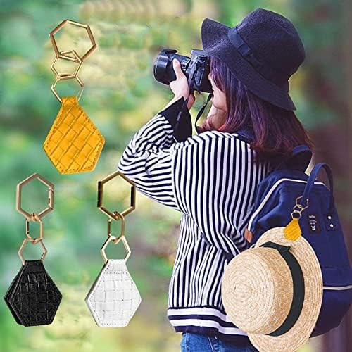 Magnetic Hat Clip Multifuncional Hat Keeper Couro Metal Shrapnel Hat Hatch Backpack Hat Sun