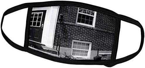 3drose jos fauxtogragraphe realista - um edifício de tijolos em Cedar City, Utah feito em preto e branco e levada de perto