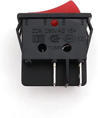 Rocker Switch 5pcs R Series 32x25mm 4pin On-off de alta corrente 20a DPST Rocker Switch