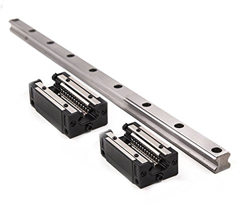 Ten-altos HSR20 1800mm Linear Rail Linear Motion Slide Rails Linear Motion Products, para roteadores CNC, 1pcs Rail + 2pcs HSR20Cr