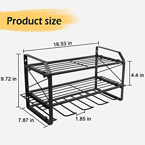 Organizador de ferramentas elétricas Neepiar Power Flutuante Flutuante Ponto de Ferrilhas Rack de Armazenamento de