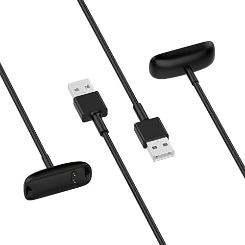 Carregador para Inspire 3 Cable Substituição de cabo USB Cordão compatível com Fitbit Inspire 3 Acessórios para rastreadores de fitness