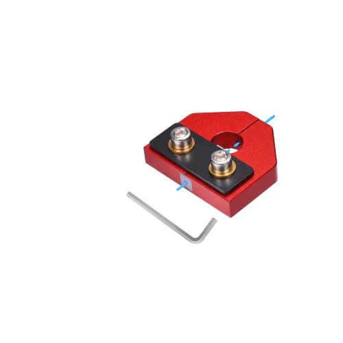 Conector de soldador de filamento 3dman, sensor de conector de filamento quebrado para impressoras 3D de filamento de 1,75 mm, vermelho