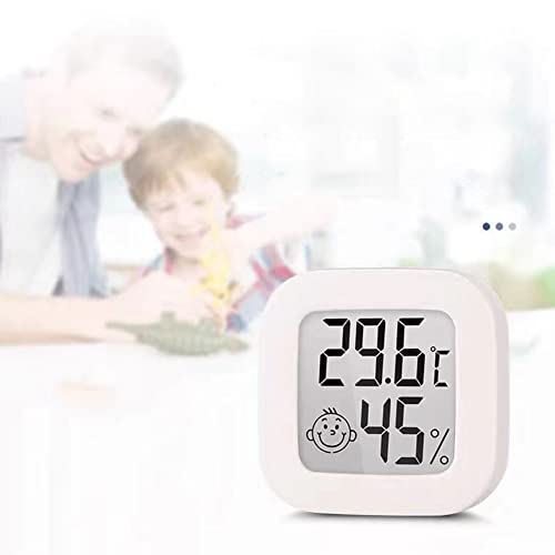 Atozs 6pcs mini termômetro digital interno hygromômetro de umidade de umidade Medidor de umidade LCD Exibir medidor de sensor de temperatura