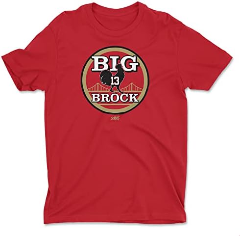 T-shirt Big Brock para os fãs de futebol de São Francisco