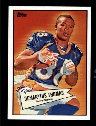 2010 TOPPS # 49 52B Demaryius Thomas Denver Broncos NM/MT Broncos Georgia Tech