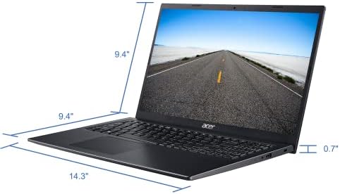 Acer Aspire 5 15,6 FHD Notebook Laptop, Intel Core i7-1165g7 Processador, 32 GB de RAM, 1 TB SSD, Webcam, HDMI, teclado