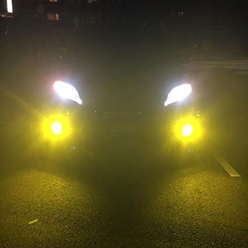 Lâmpadas de nevoeiro LED de Autogina H7, 2600 lúmens extremamente brilhantes 3030-SMD 64210 lâmpadas LED para automóveis carros de motocicletas SUV SUV FOG DRL Lights