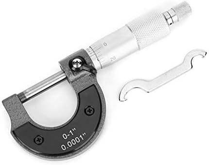Walfront 0-25mm/0-1inch Sistema de medição de medição do sistema britânico de medição de medição de micrômetros de diâmetro externo 0,0001 polegadas, micrômetro, micrômetro