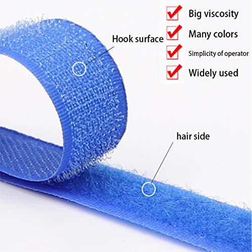 Costure o gancho e a fita de fita de fita adesiva Fita de tecido de nylon com não adesivo para fitas de fita de fita intertravada