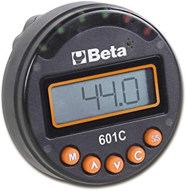 Ferramentas beta - indicador de ângulo de torque de 601c -digital