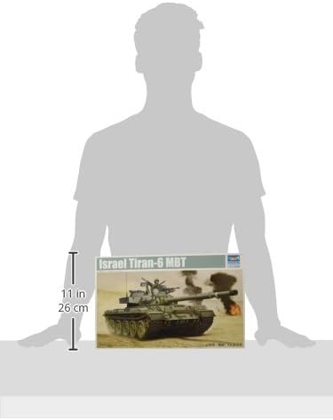 Trompetista israelense Tiran 6 MBT Modelo Kit